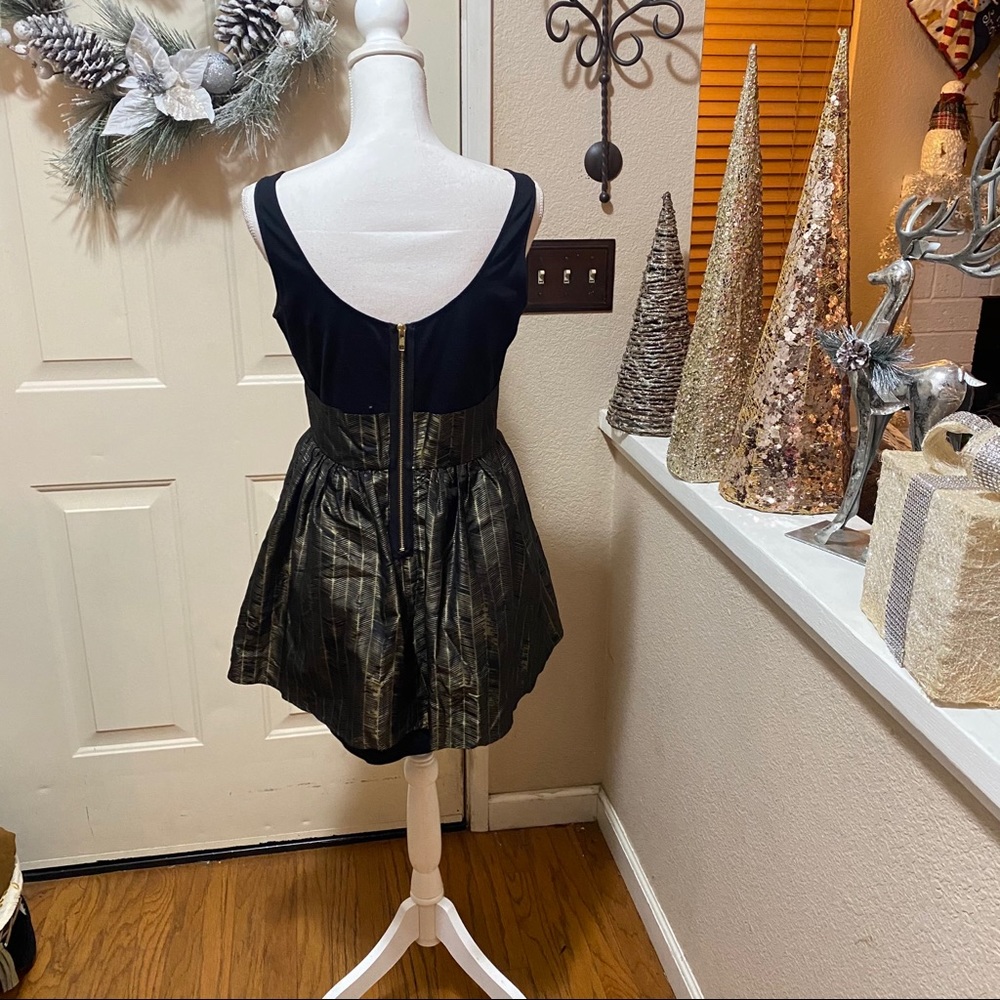 Dolce Vita Mini Cocktail Dress Tank Style Metallic - Picture 13 of 16